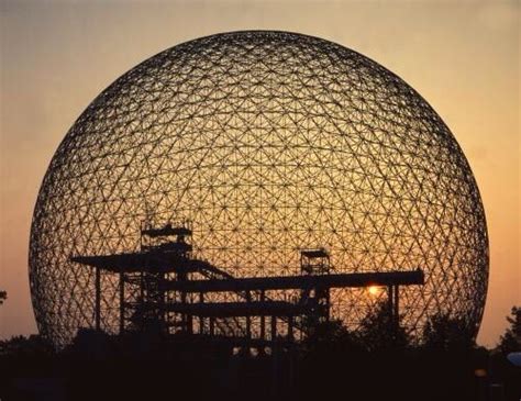 Geodesic Dome Buckminster Fuller Buckminster Fuller Architecture Futuristic Architecture