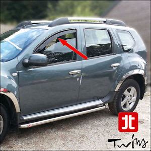 Déflecteurs de vent pluie air teintées Dacia Duster I 2010 2017 eBay