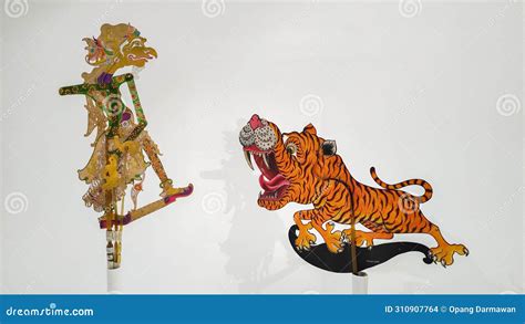 Wayang Kulit Budaya Indonesia Royalty Free Stock Image Cartoondealer