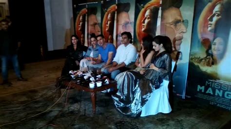 Mission Mangal Film Press Conference Starring Akshay Kumar Youtube