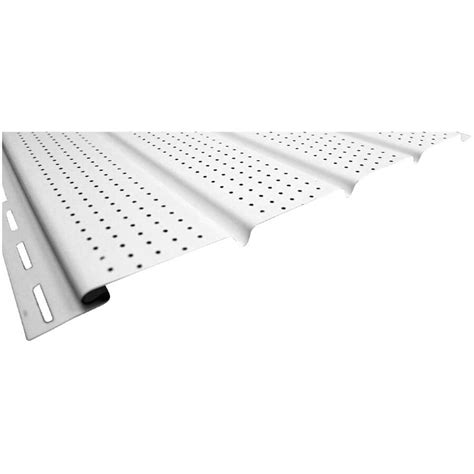 Kaycan 16x12 White 4 Panel Vented Vinyl Soffit Home Hardware