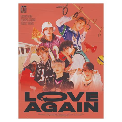 NCT DREAM Love Again Poster Image SuperM Fr SM Amino