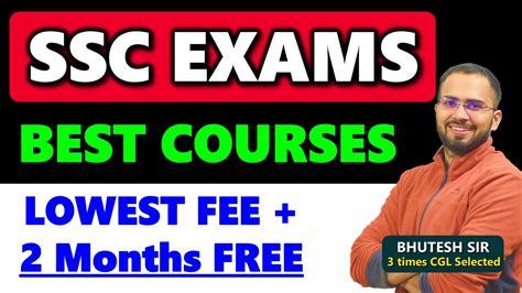 The Best Courses For SSC Exams Lowest Fee Of All Courses YouTube