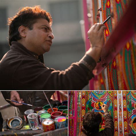 Pakistan's painted trucks are works of art : NPR