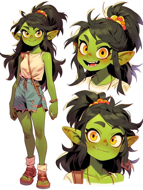 [open] Goblin Girl Adopt By Hanahakiadopts On Deviantart