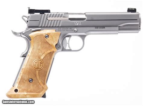 Sig Sauer Model 1911 Super Target 45 Acp Single Action Only Pistol