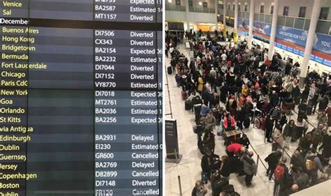 Gatwick Airport Flights Latest Is Your Flight Cancelled Today Live