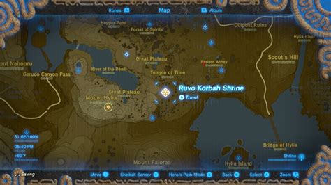 Zelda breath of the wild great plateau shrines