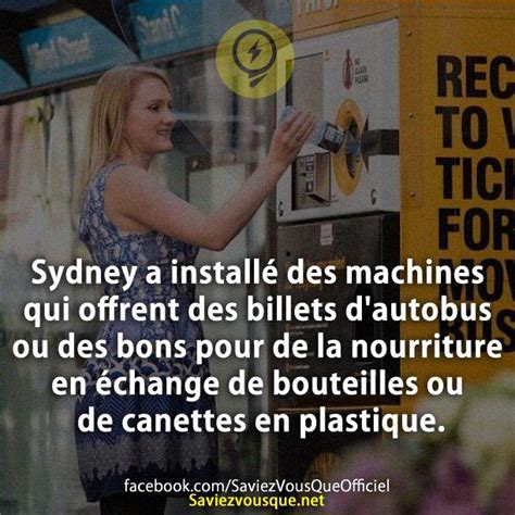 Sydney A Install Des Machines Qui Offrent Des Billets Dautobus Ou Des