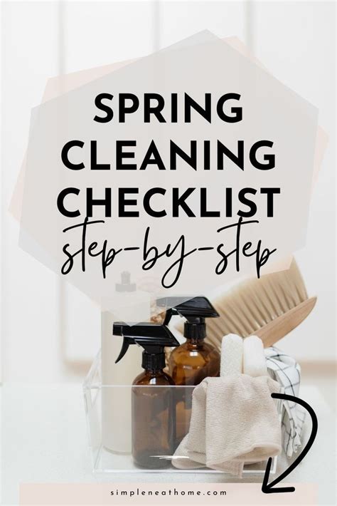 The Essential Spring Cleaning Checklist Room By Room Guide Artofit