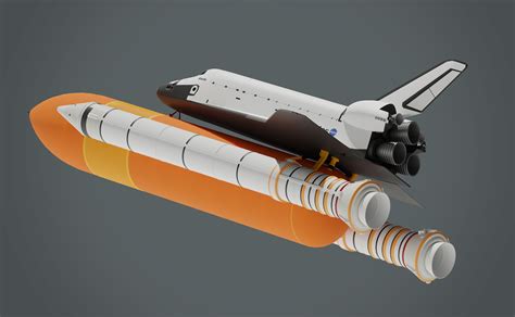 Space Shuttle Finished Projects Blender Artists Community