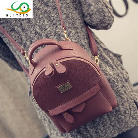 Aliexpress Comprar MLITDIS Mochila Mujeres Mochilas De Cuero Mujer