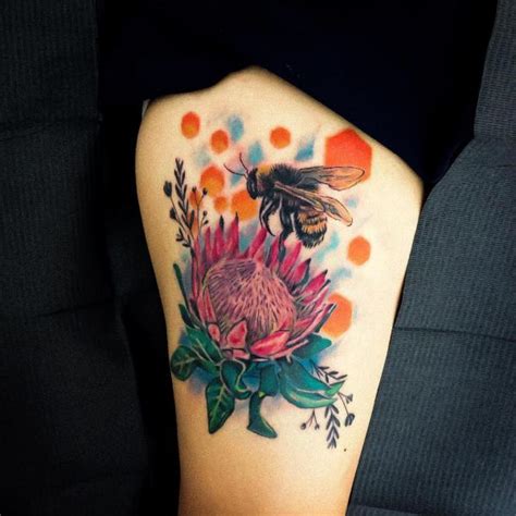 Beautiful Protea Tattoo Designs With Meaning Art And Design