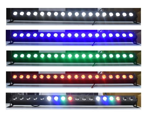 Velasco Sonido Y Electr Nica Luz Led Barra X W En Rgbw