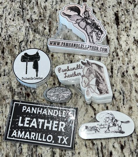 Plc Stickers Panhandle Leather Co