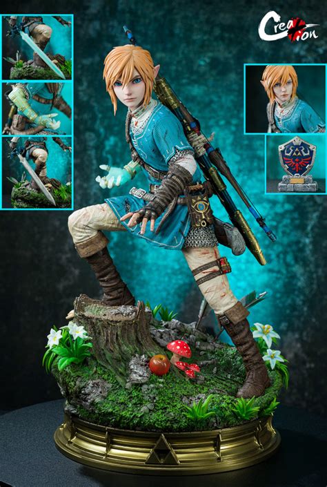 Creation Studio Legend Of Zelda Link Resin Gk Statue Preorder Toy