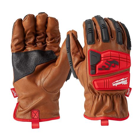 Milwaukee Tool Medium Level 3 Cut Resistant Brown Goatskin Leather