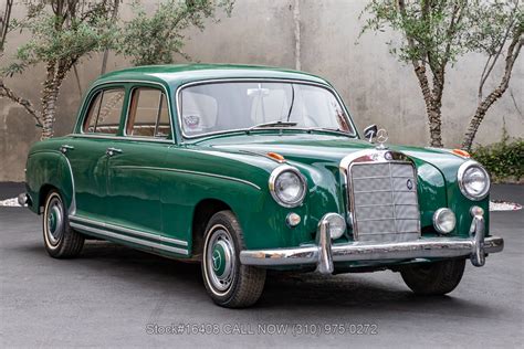 1958 Mercedes Benz 220s Sedan Beverly Hills Car Club