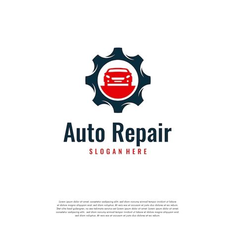 Premium Vector | Automotive repair logo designs concept vector,