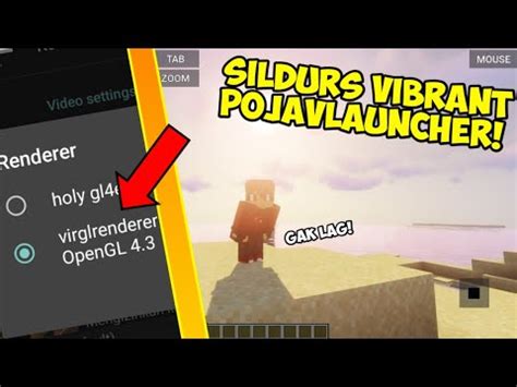 Tutorial Cara Memasang Shaders Sildurs Vibrant Di PojavLauncher YouTube