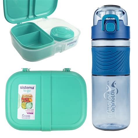 Sistema Ribbon Lunch To Go 1100 Ml Lunchbox Pojemnik BIDON Aquator