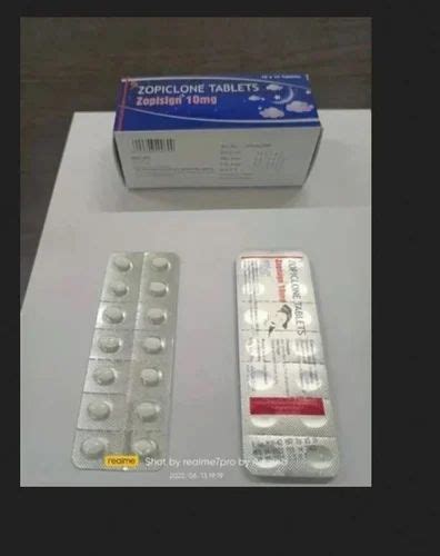 Zopiclone Zopisign 10 Mg Tablets For Personal At Rs 4000box Mumbai