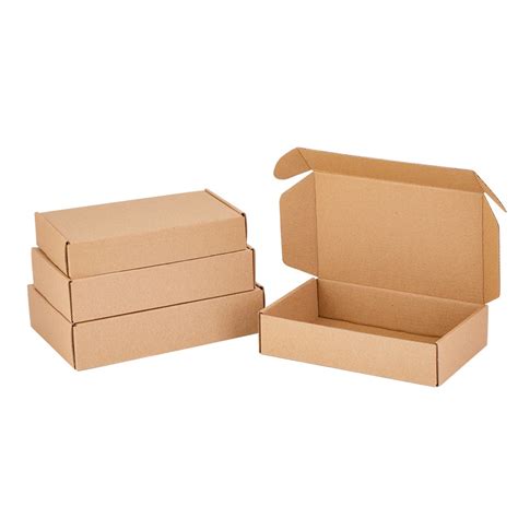 Carton Plain Mailer Box Corrugated Packaging Kraft Lowest Price Brown