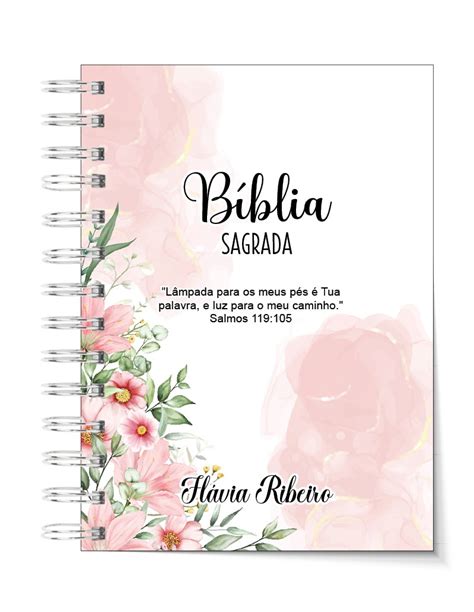 B Blia Sagrada Capa Floral Color Paper Arts