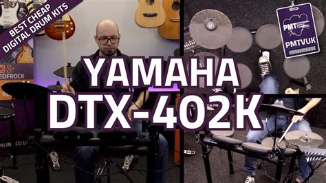 Yamaha DTX 402K Electronic Drum Kit Overview Demo YouTube