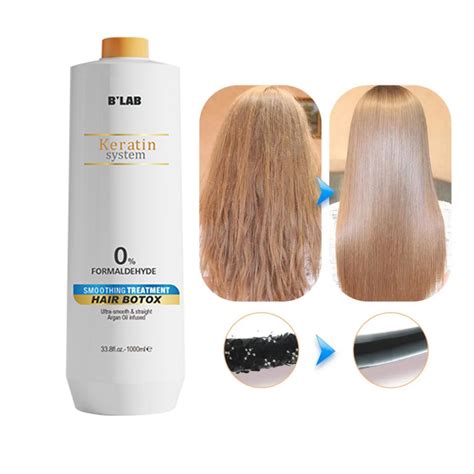 Formyldehyde Free Hair Straightening Permanent Cream Keratin Protein Treatment China Keratin