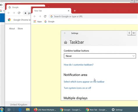 Need Multiple Chrome Icons on taskbar: how do I do that? - Windows 10 ...