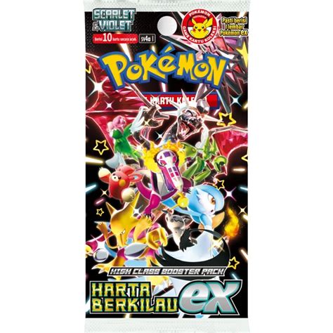 Jual Kartu Pokemon Harta Berkilau Ex SV4a Booster Pack TCG Indonesia