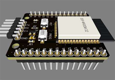 Esp32 Wroom Breakout Board Edu Svet Gob Gt