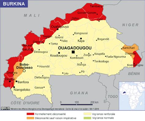 Nouvelle Cartographie Des Zones à Risque Du Burkina Faso