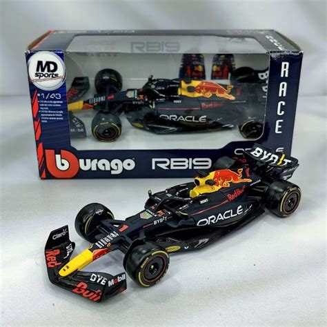 RedBull RB19 2023 1 Max Verstappen Caja Normal Burago 1 43 Tienda F1