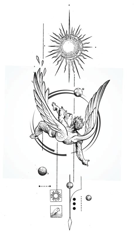 icarus tattoo 5