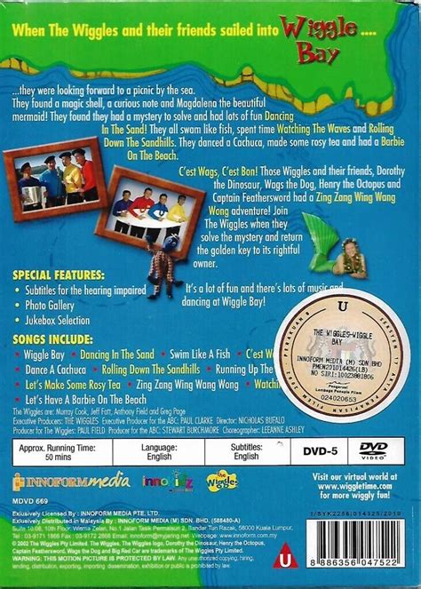 The Wiggles Wiggle Bay Dvd Region All Grelly Usa