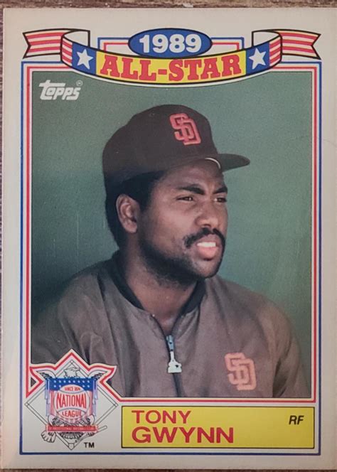 Tony Gwynn Prices Topps All Star Glossy Set Of Baseball