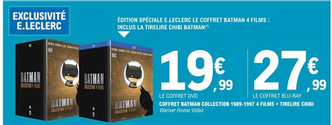 Promo Coffret Batman Collection Films Tirelire Chibi Chez