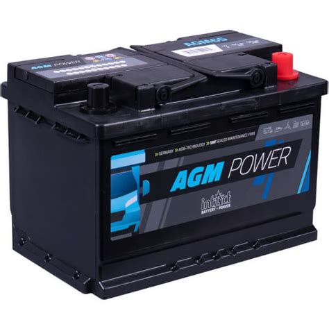 Intact Agm65 12v 65ah Agm Batterie