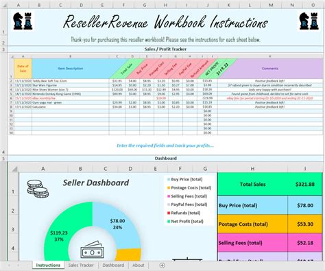 Reseller Spreadsheet Template