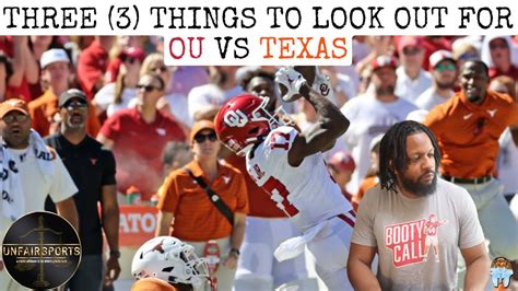 3 Things To Look Out For At The Oklahoma Sooners Vs Texas Longhorns Red River Rivalry Game