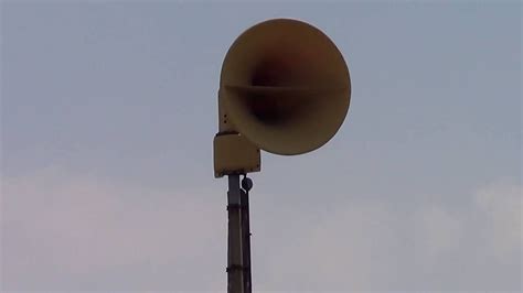 Aca Hurricane 130 Tornado Siren Test Milwaukee Wi Youtube