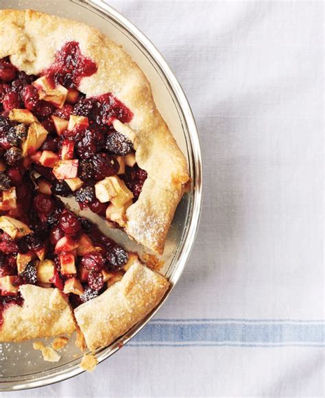 Recipe Dorie Greenspans Holiday Cranberry Galette Cranberry Dessert