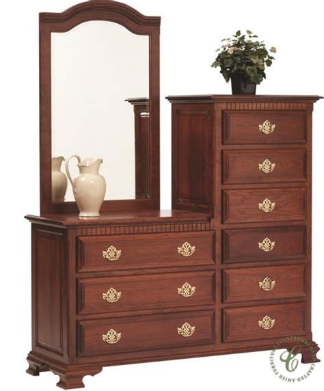 Elizabeth S Tradition Chesser With Mirror Countryside Amish Furniture