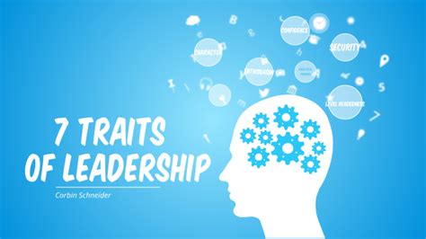 7 Traits Of Leadership By Corbin Schneider On Prezi