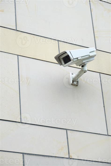 security camera  wall  stock photo  vecteezy
