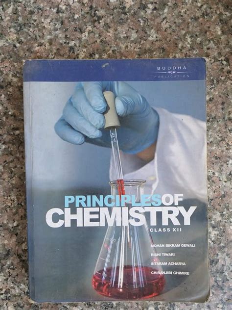 Principles Of Chemistry Xii Sajha Kitab