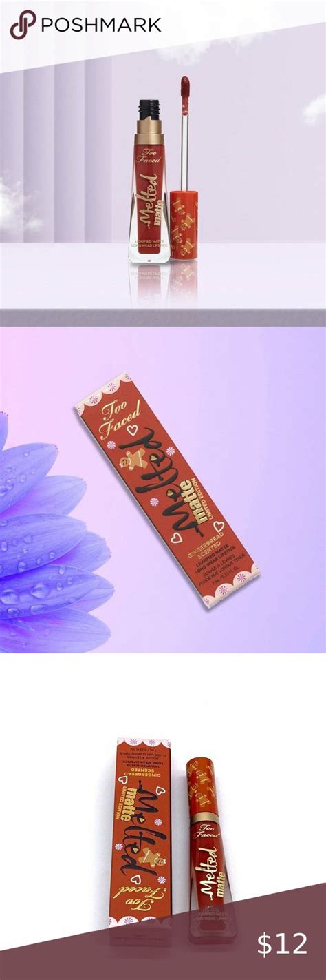 Too Faced Melted Liquified Matte Lipstick Gingerbread Girl Fl Oz