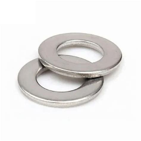 Zinc Plated Stainless Steel Ss Plain Washer Round At Rs Piece In